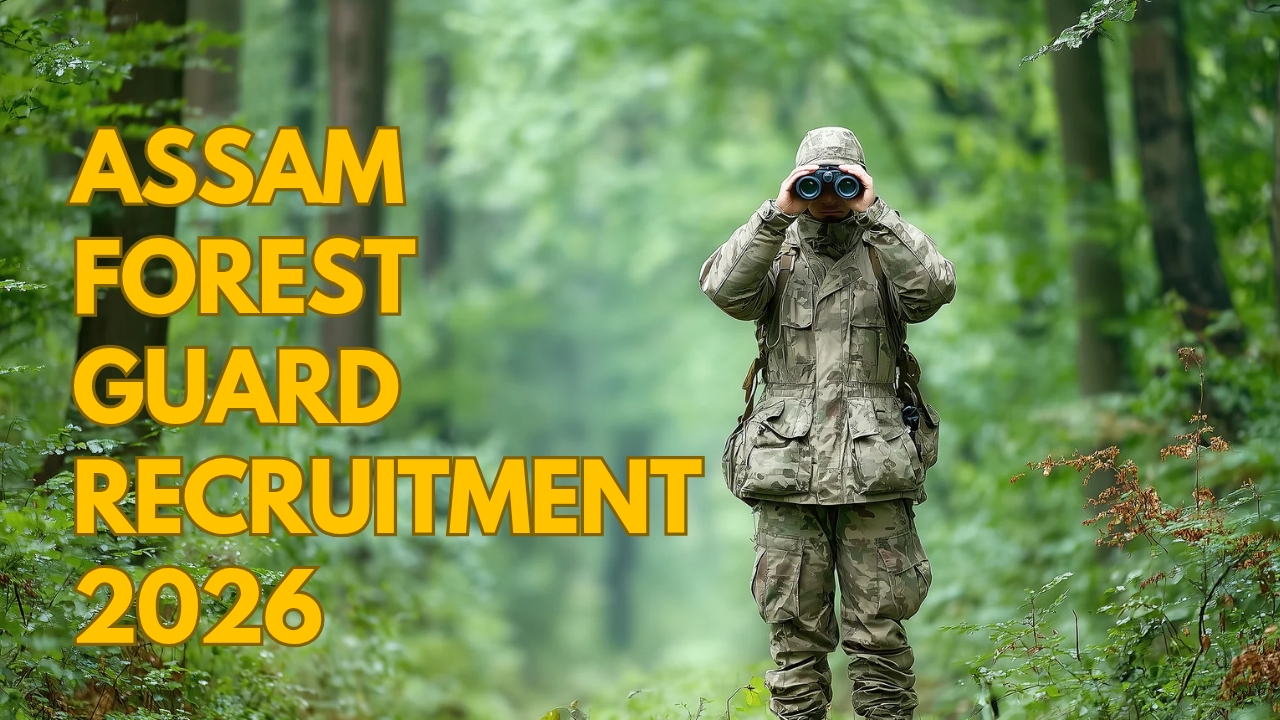 Assam Forest Guard Recruitment 2026