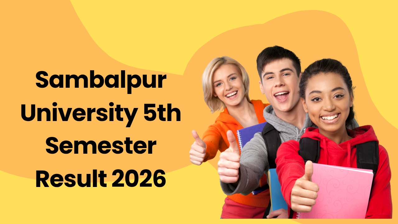 Sambalpur University 5th Semester Result 2026