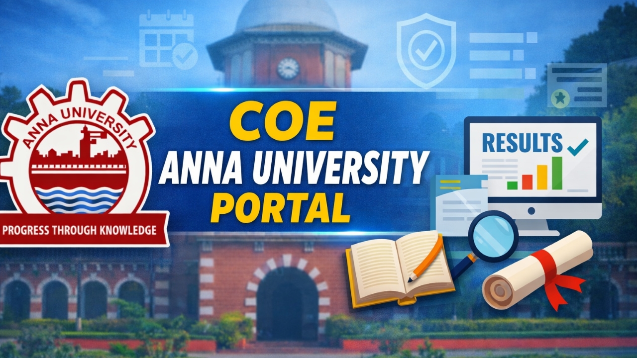 COE Anna University Portal