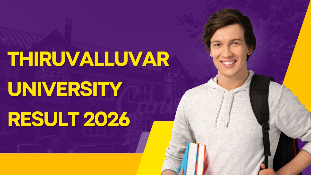 Thiruvalluvar University Result 2026