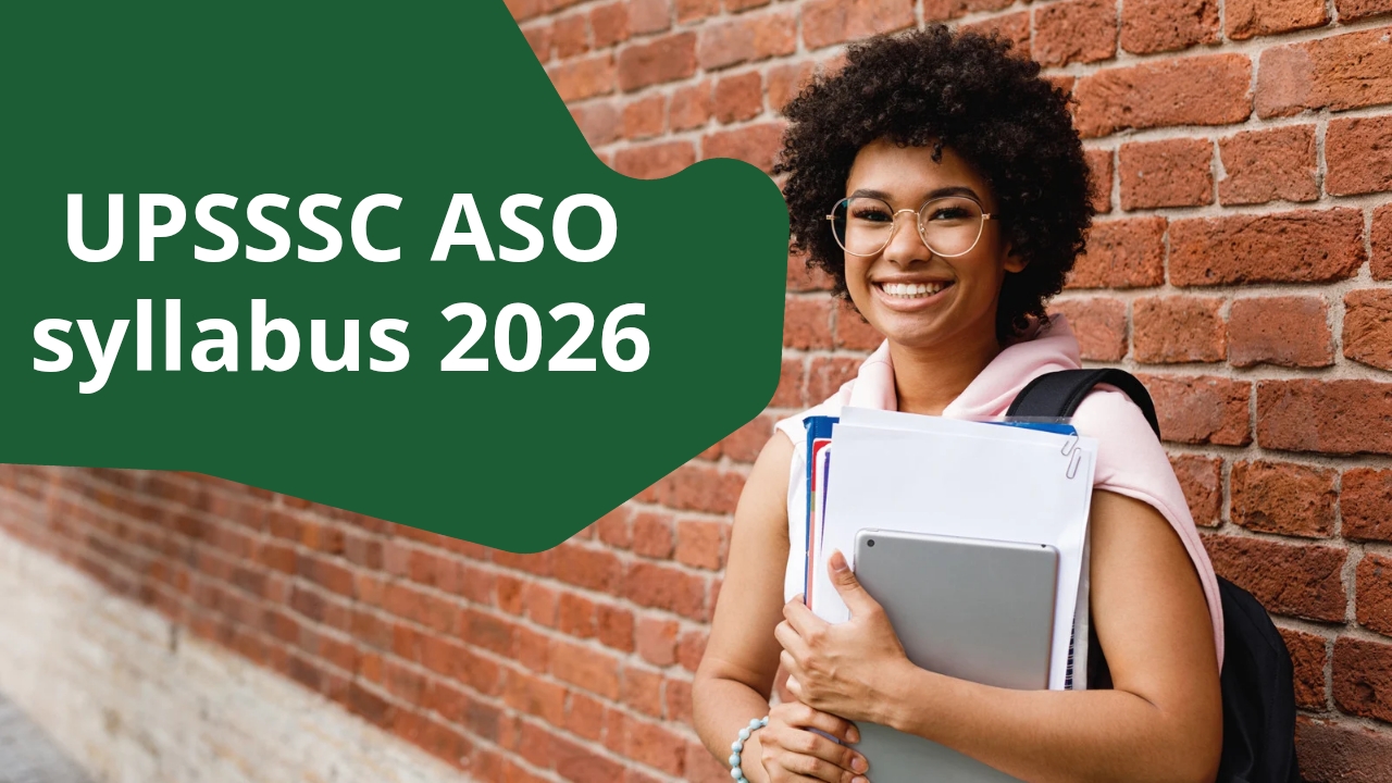 UPSSSC ASO syllabus 2026