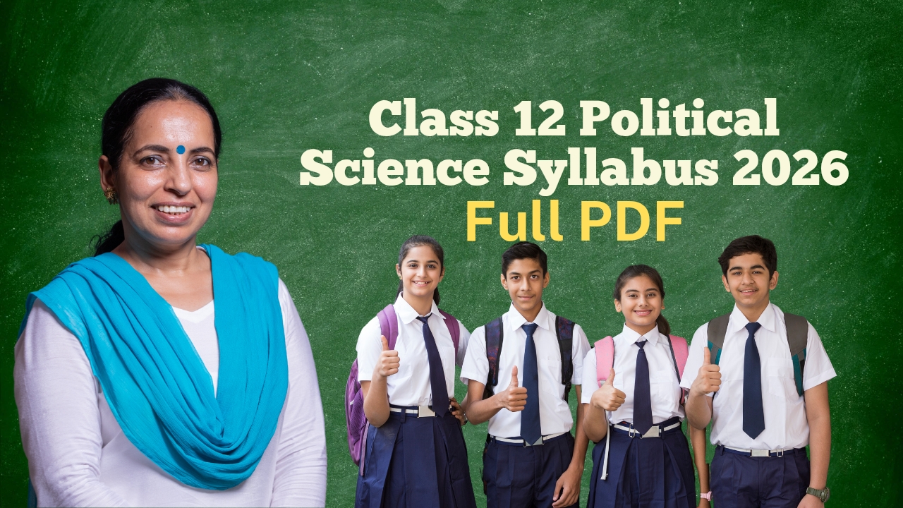 Class 12 Political Science Syllabus 2026